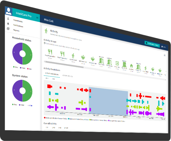 Intelicare B2B dashboard